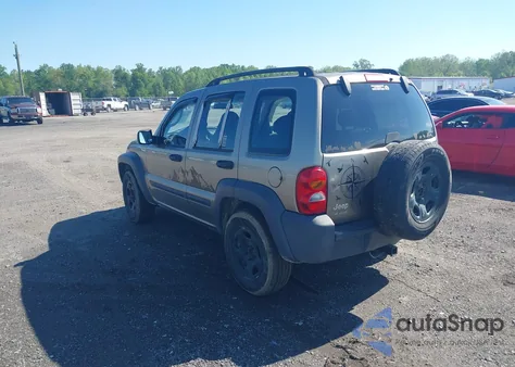 2003 Jeep Liberty Sport из США, поврежденный, VIN 1J4GL48K73W671700